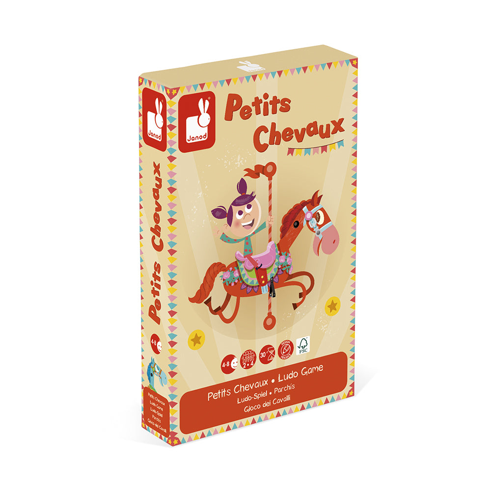 Spel - Carrousel Mens-Erger-Je-Niet, Janod