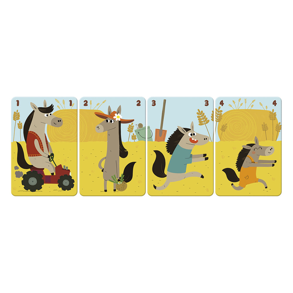 Spel - Kwartet Boerderij, Janod