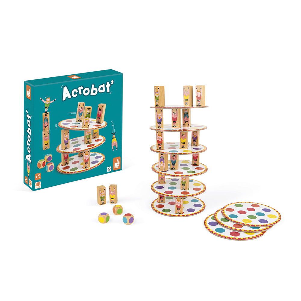 Spel - Acrobaten Toren, Janod