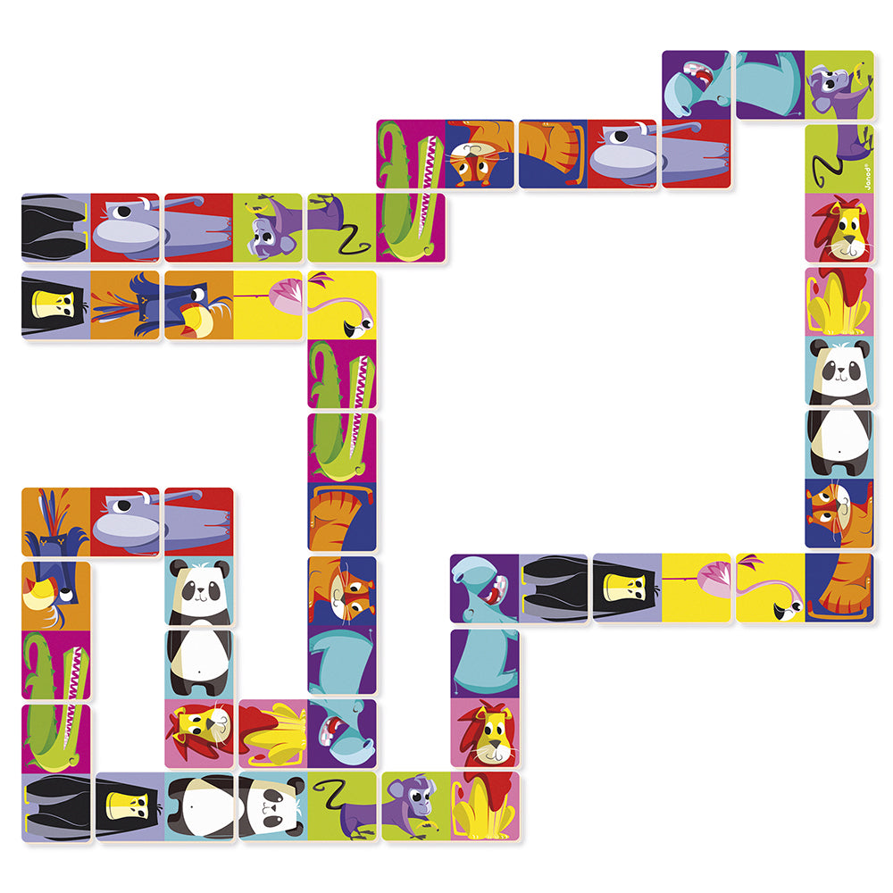 Spel - Domino Jungle, Janod