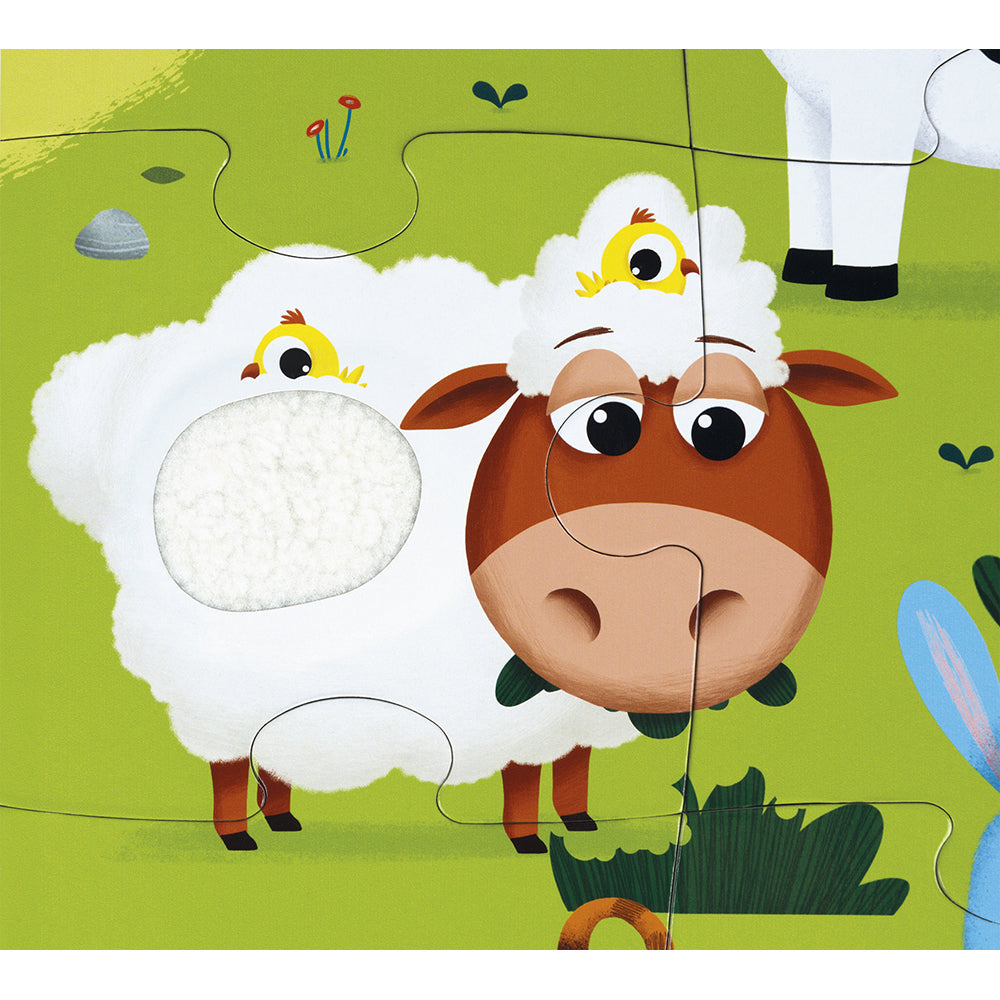 Voelpuzzel - Boerderijdieren, Janod