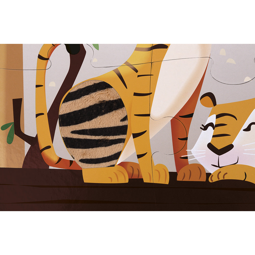 Voelpuzzel - Een Dag In De Dierentuin, Janod