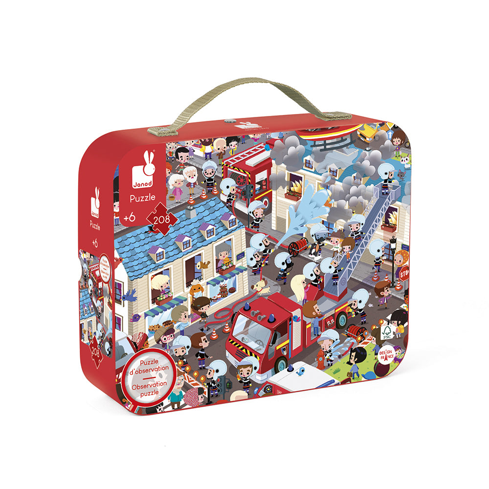 Puzzel - Zoekpuzzel Brandweer, Janod