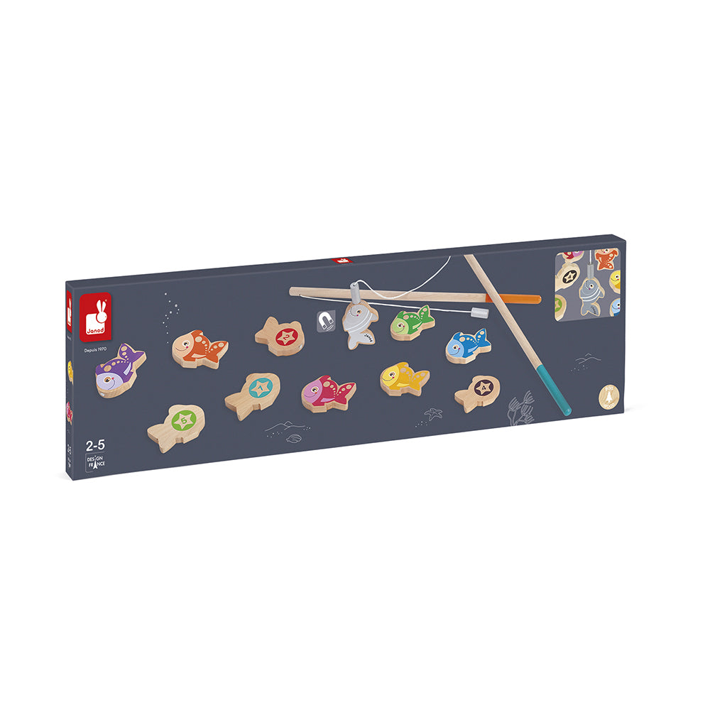 Spel - Visspel Laten We Gaan Vissen, Janod