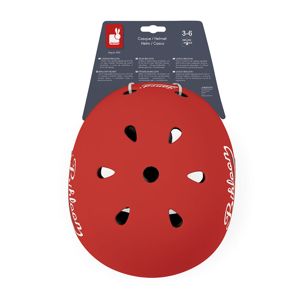 Bikloon - Helm (Rood), Janod