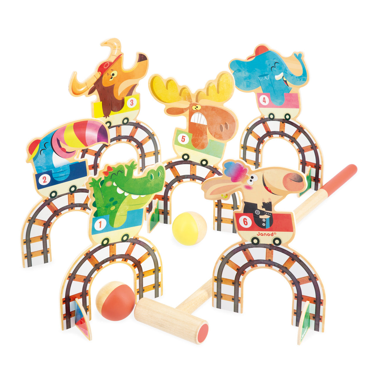 Janod Applepop - Croquet Achtbaan, Janod