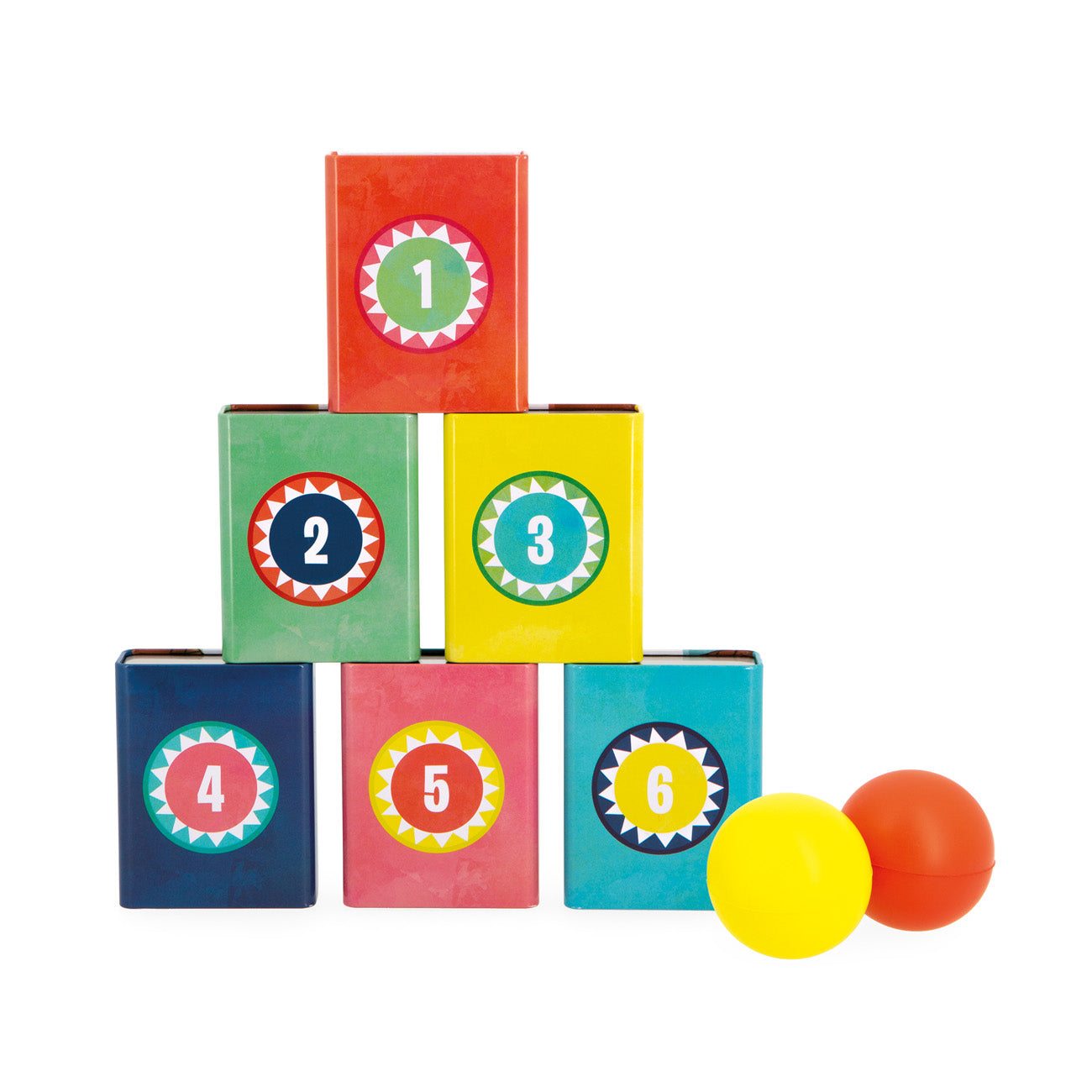 Janod Applepop - Ballengooien Met Meneer Beer, Janod