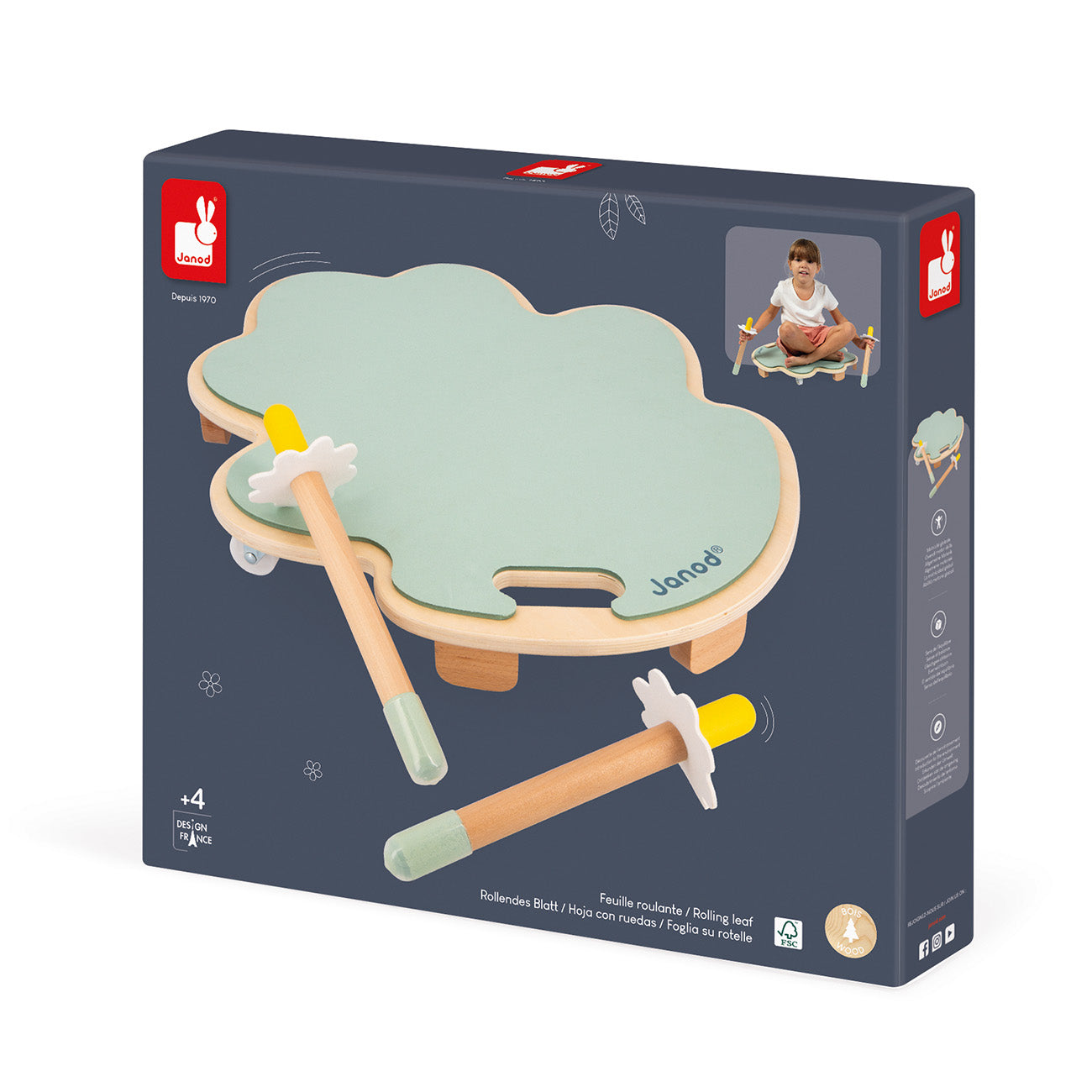Janod Sweet Cocoon - Rijdend Blad, Janod