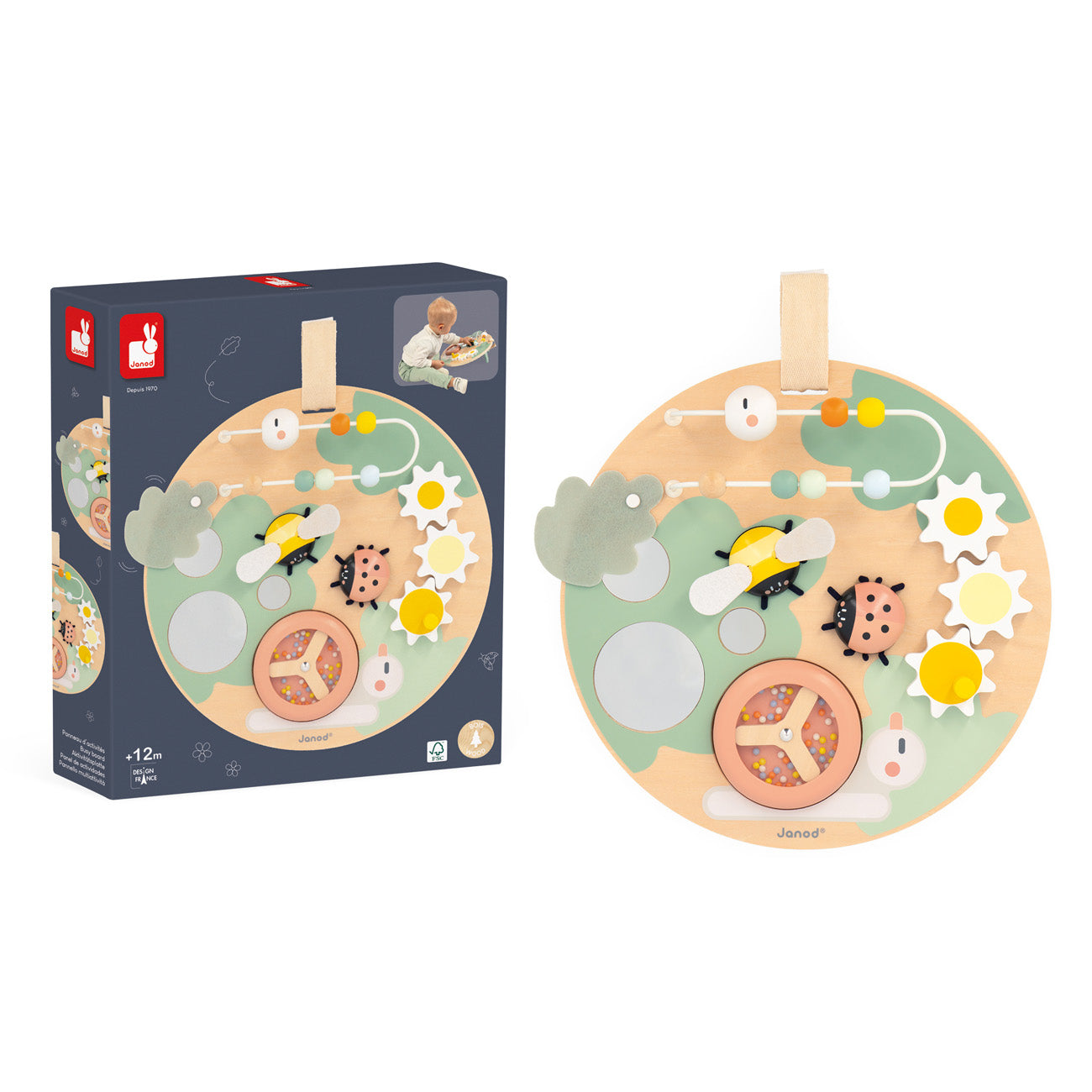 Janod Sweet Cocoon - Activiteitenbord, Janod