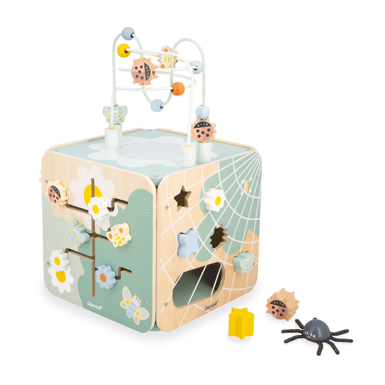Janod Sweet Cocoon - Activiteitenkubus Maxi, Janod