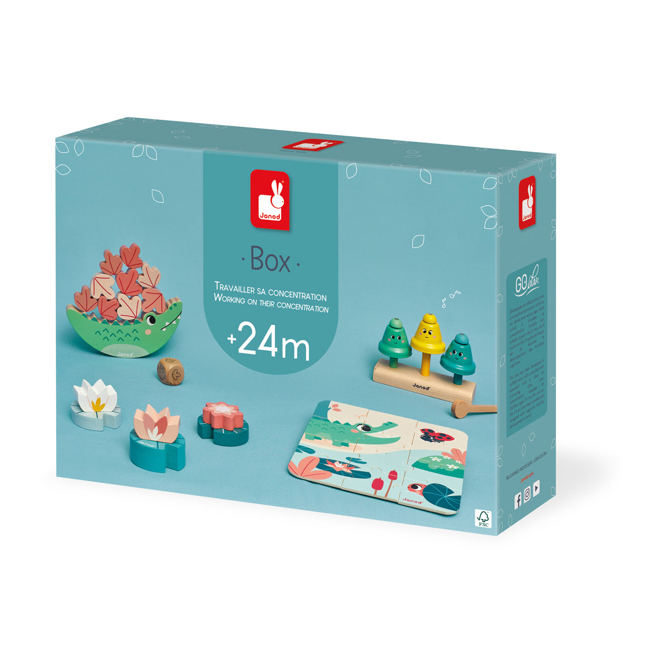 Janod - Box 24 Maanden Concentratie, Janod