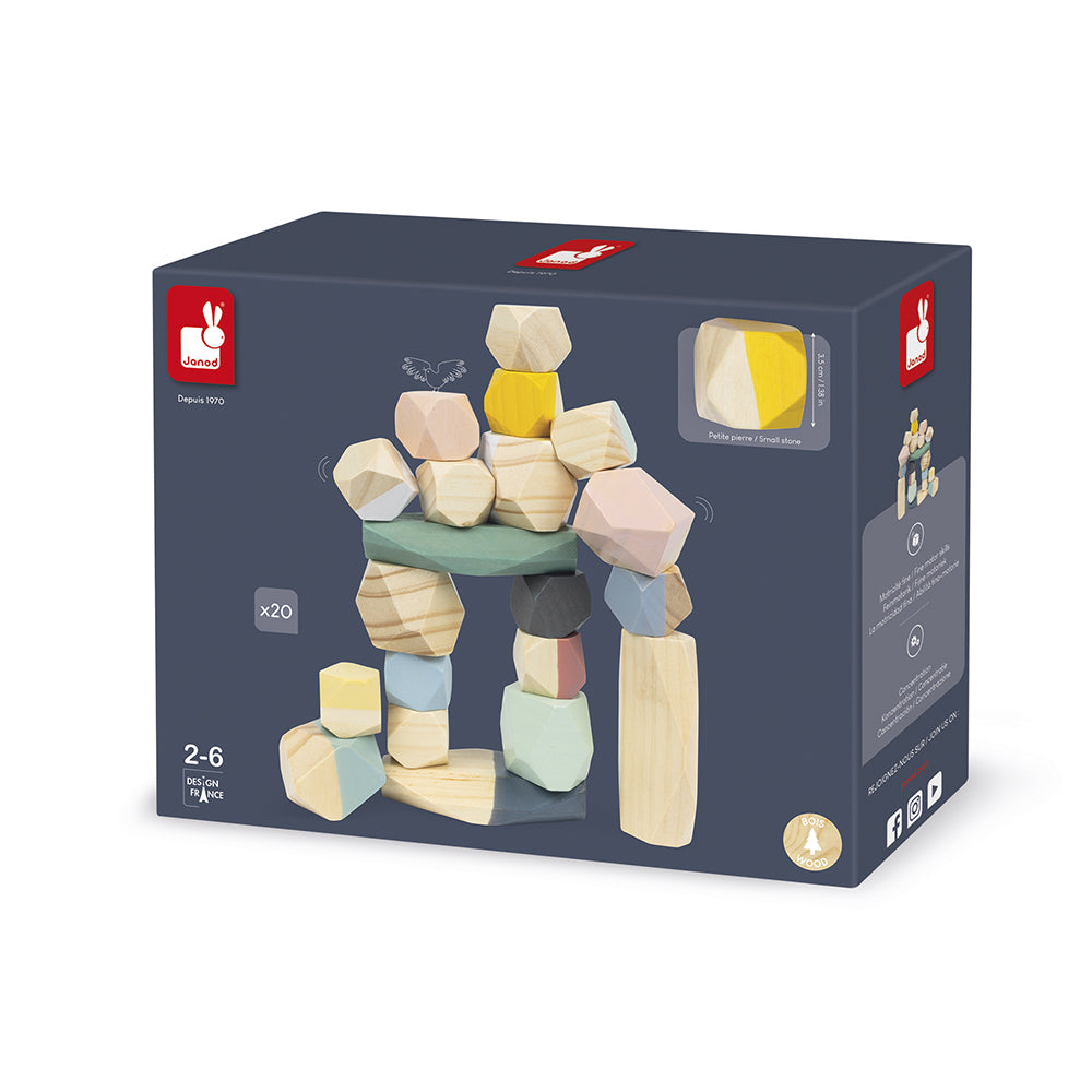 Janod Sweet Cocoon - Stapelstenen, Janod