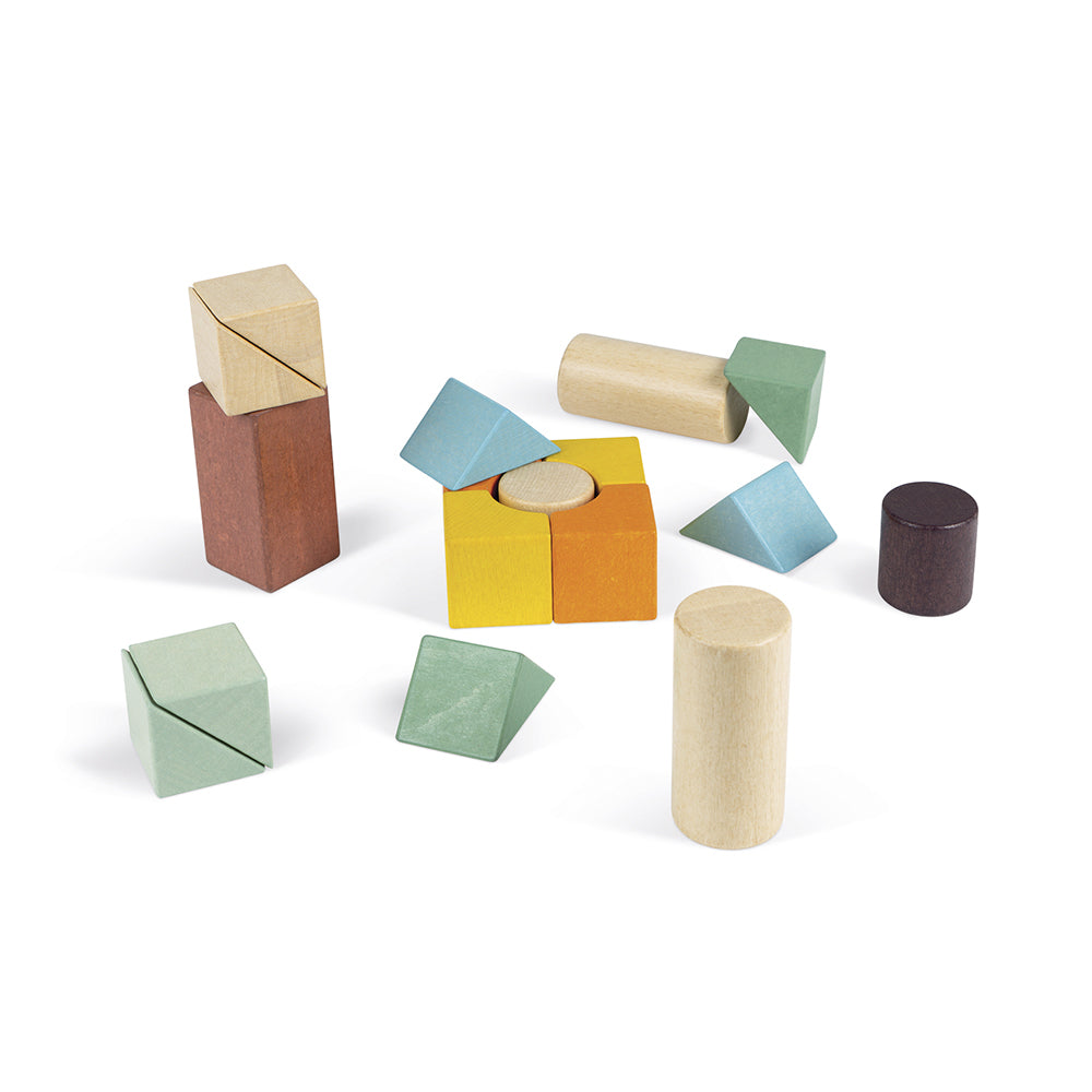 Janod Sweet Cocoon - Blokkenkar, Janod