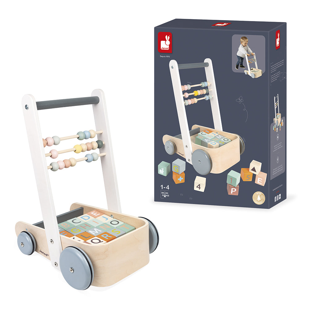 Janod Sweet Cocoon - Duwkar Blokken Abc, Janod