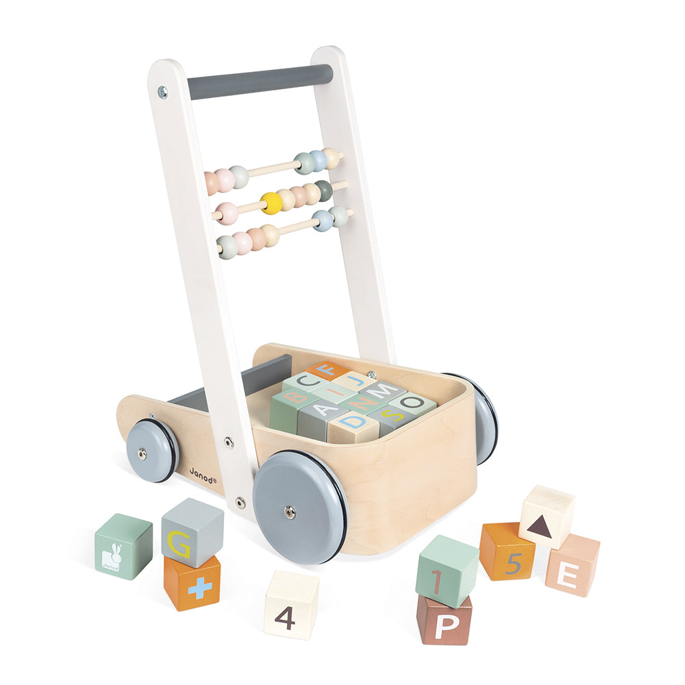 Janod Sweet Cocoon - Duwkar Blokken Abc, Janod