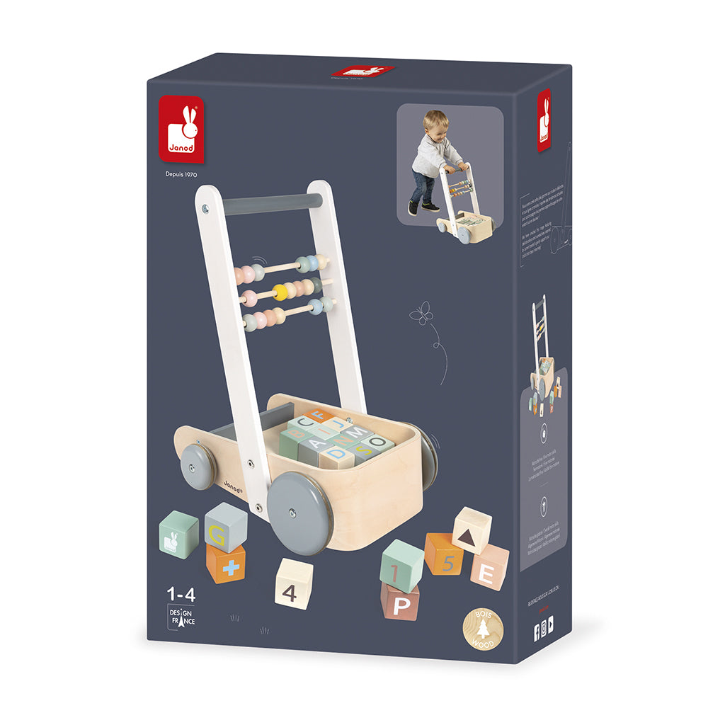 Janod Sweet Cocoon - Duwkar Blokken Abc, Janod