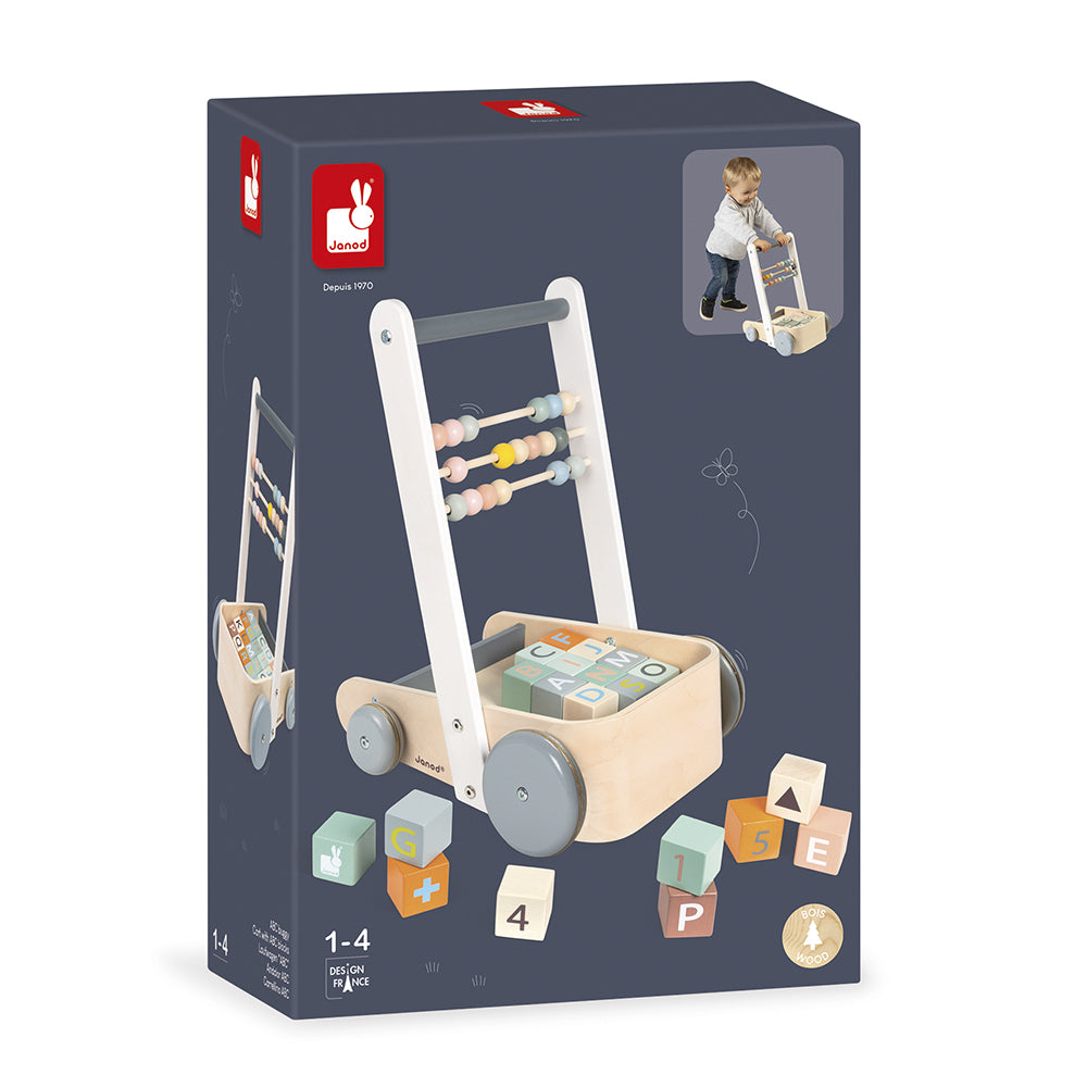 Janod Sweet Cocoon - Duwkar Blokken Abc, Janod
