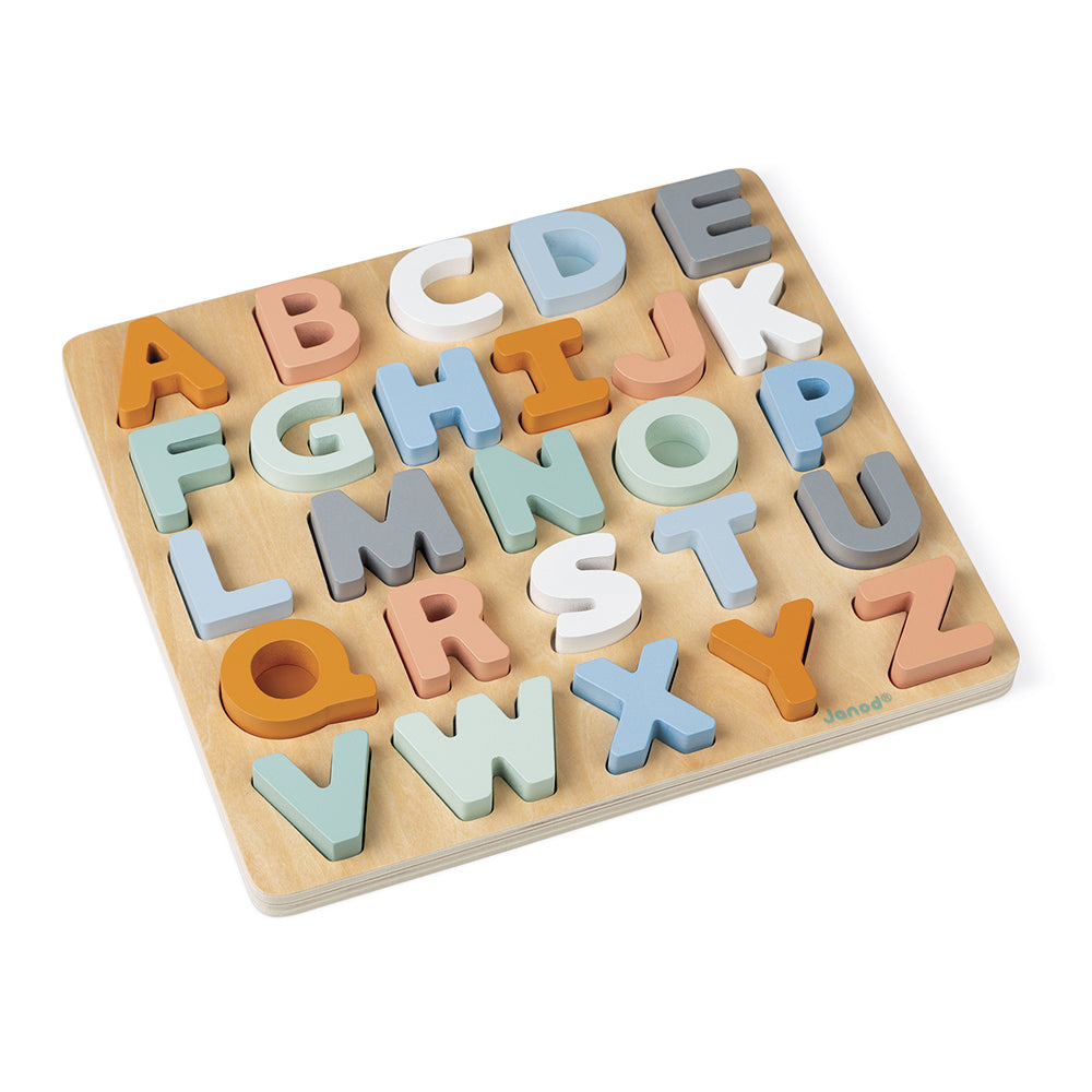 Janod Sweet Cocoon - Alfabet Puzzel, Janod