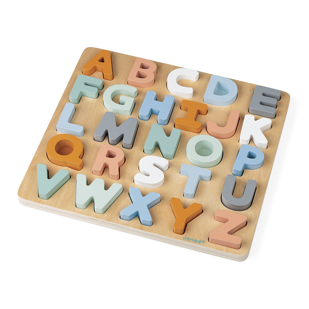 Janod Sweet Cocoon - Alfabet Puzzel, Janod