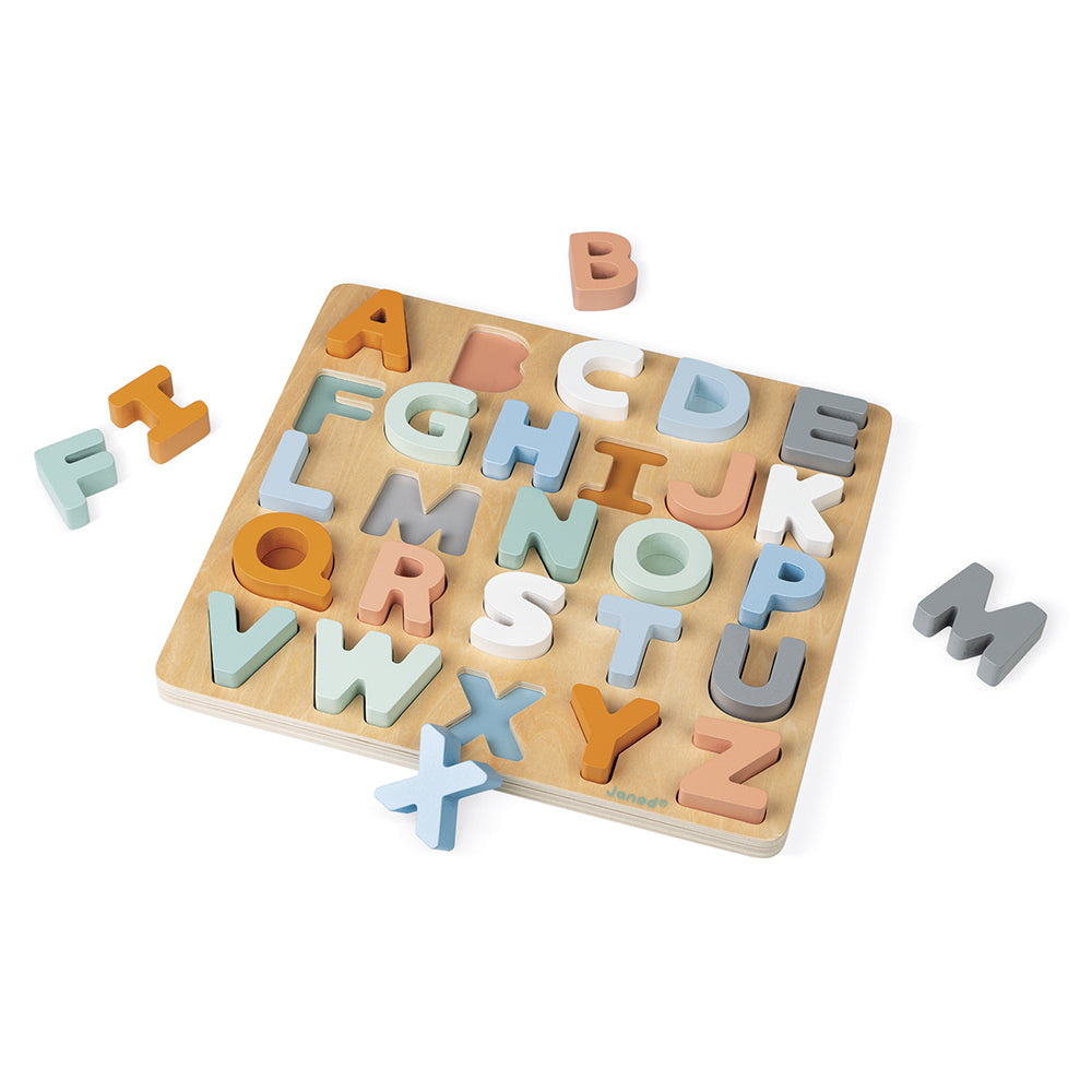 Janod Sweet Cocoon - Alfabet Puzzel, Janod