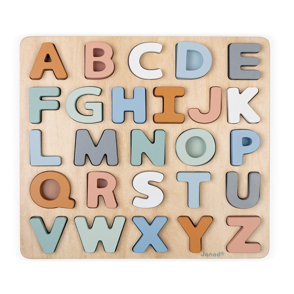 Janod Sweet Cocoon - Alfabet Puzzel, Janod