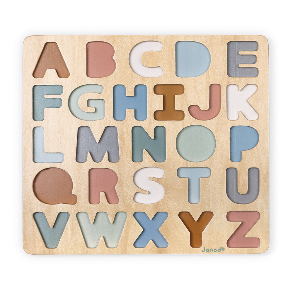 Janod Sweet Cocoon - Alfabet Puzzel, Janod