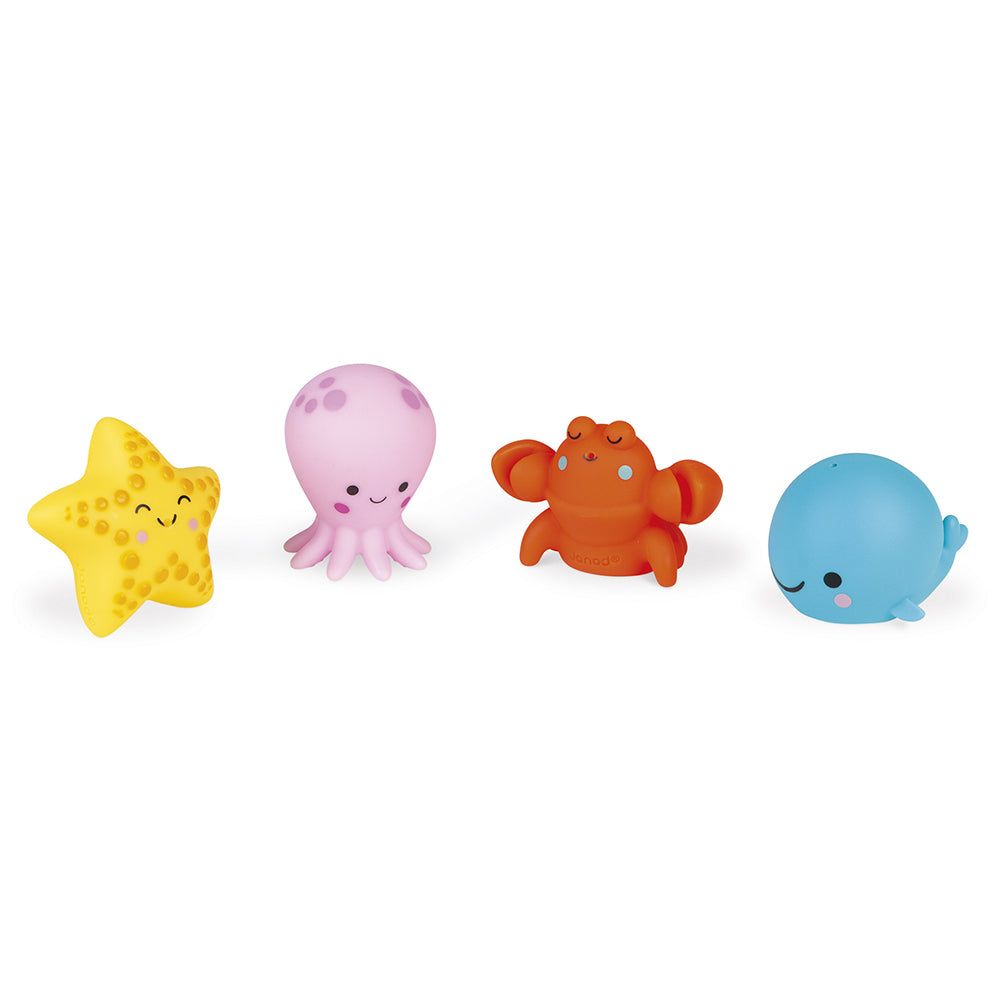 Janod Badspeelgoed - Spuitfiguur Zeedieren, Janod