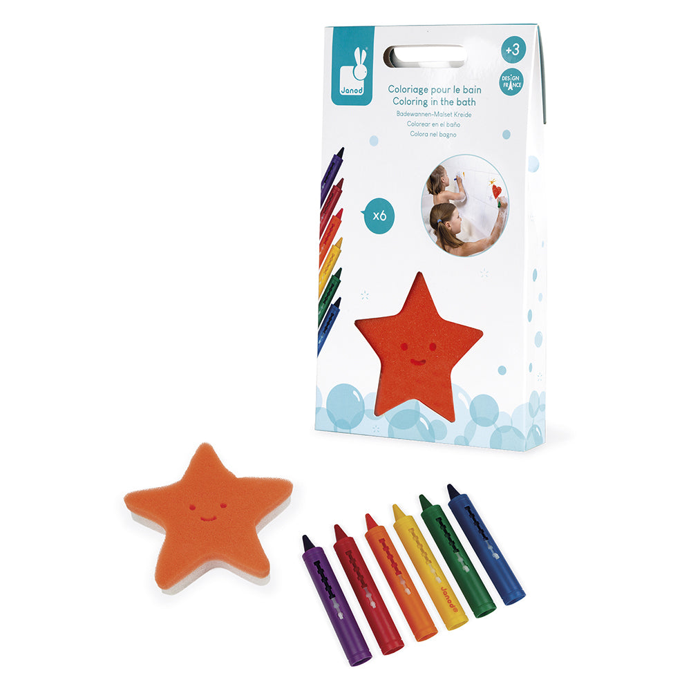 Janod Badspeelgoed - Kleuren In Bad, Janod