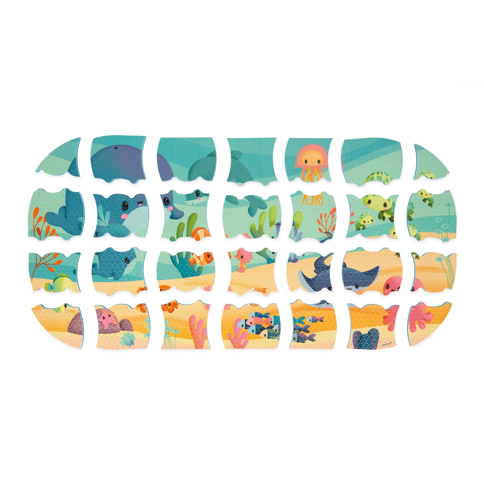 Janod Badspeelgoed - Badpuzzel Mijn Oceaan, Janod