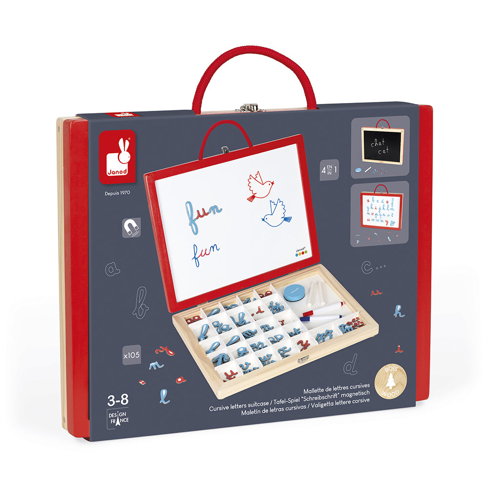 Janod Essential - 4-In-1 Letters Leren, Janod