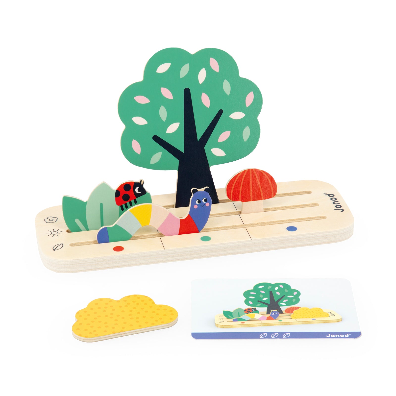 Janod Pedagogie - Vind Je Plaats In De Tuin, Janod