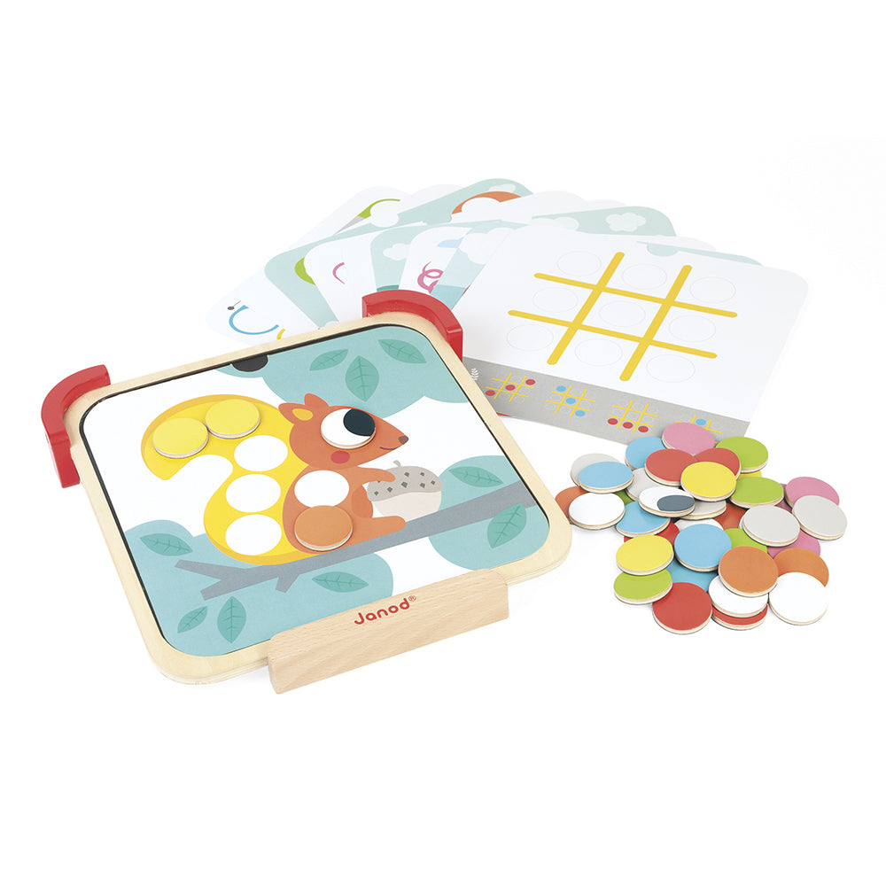 Janod Ik Leer - Kleuren Magneetbord, Janod