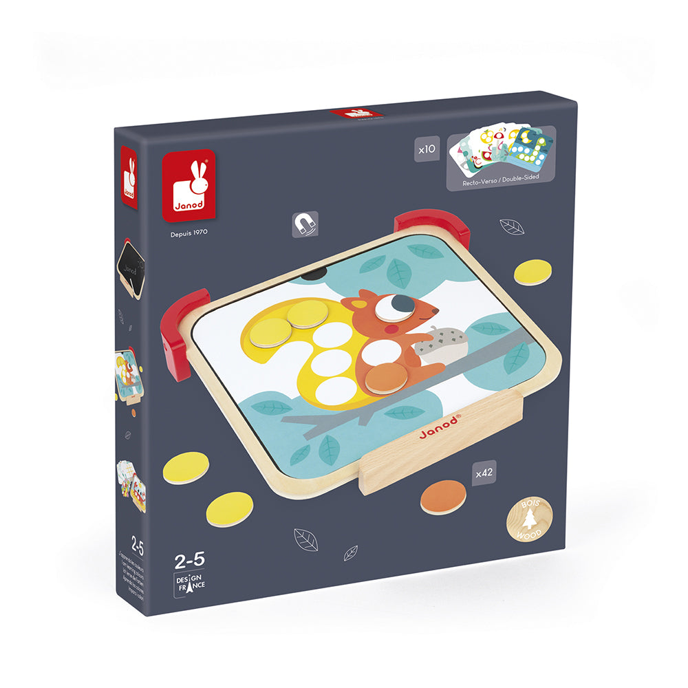 Janod Ik Leer - Kleuren Magneetbord, Janod