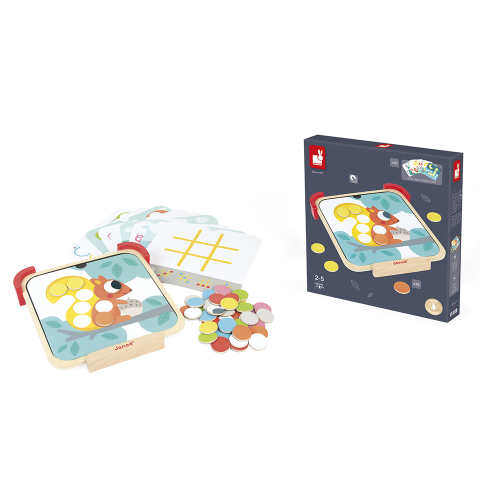 Janod Ik Leer - Kleuren Magneetbord, Janod