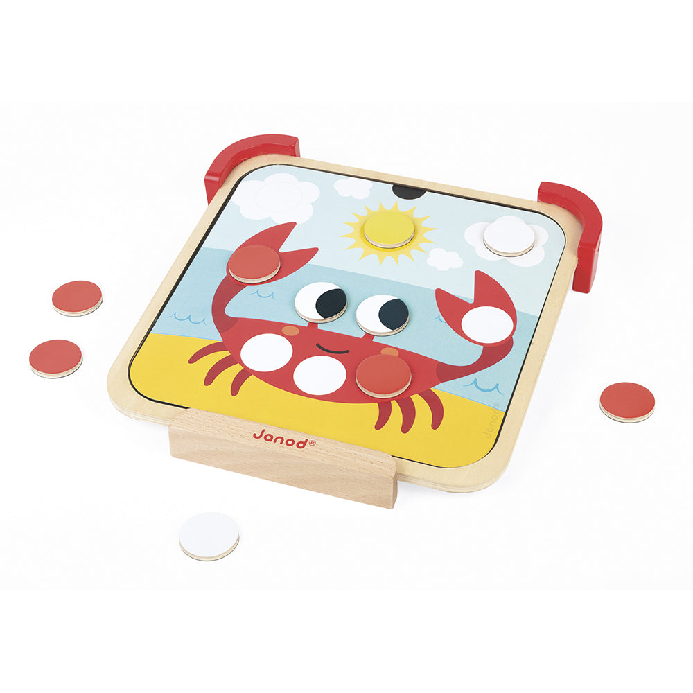 Janod Ik Leer - Kleuren Magneetbord, Janod