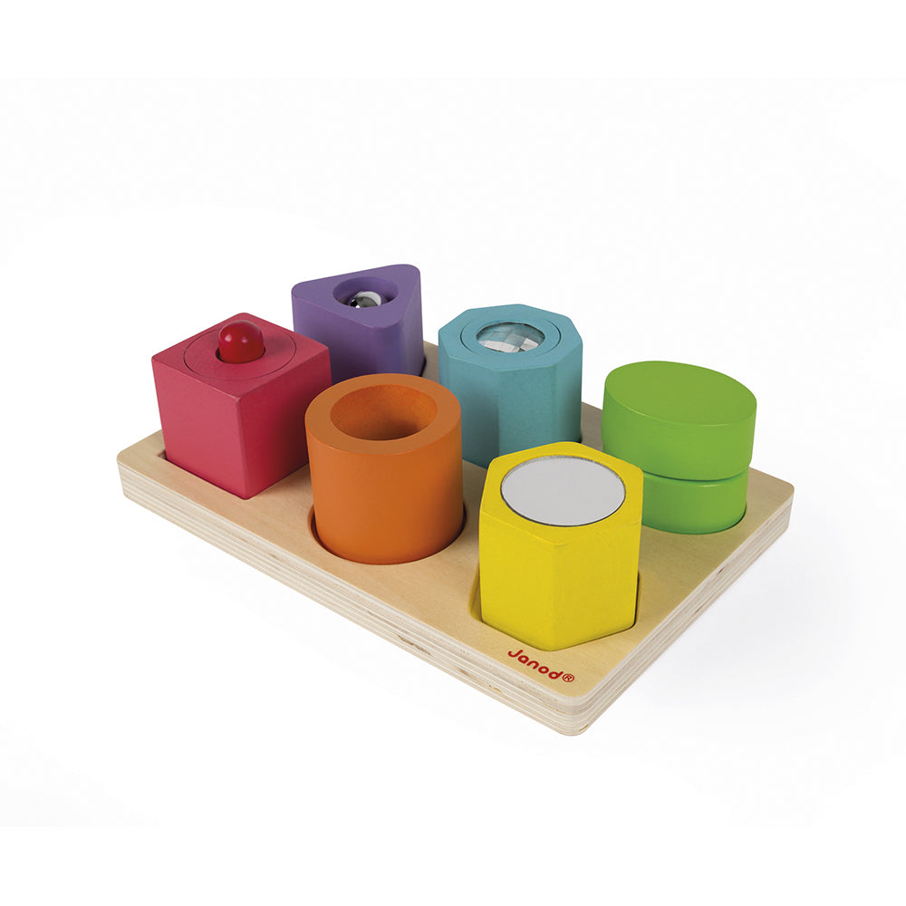 Janod I Wood - Vorm En Geluid Puzzel, Janod