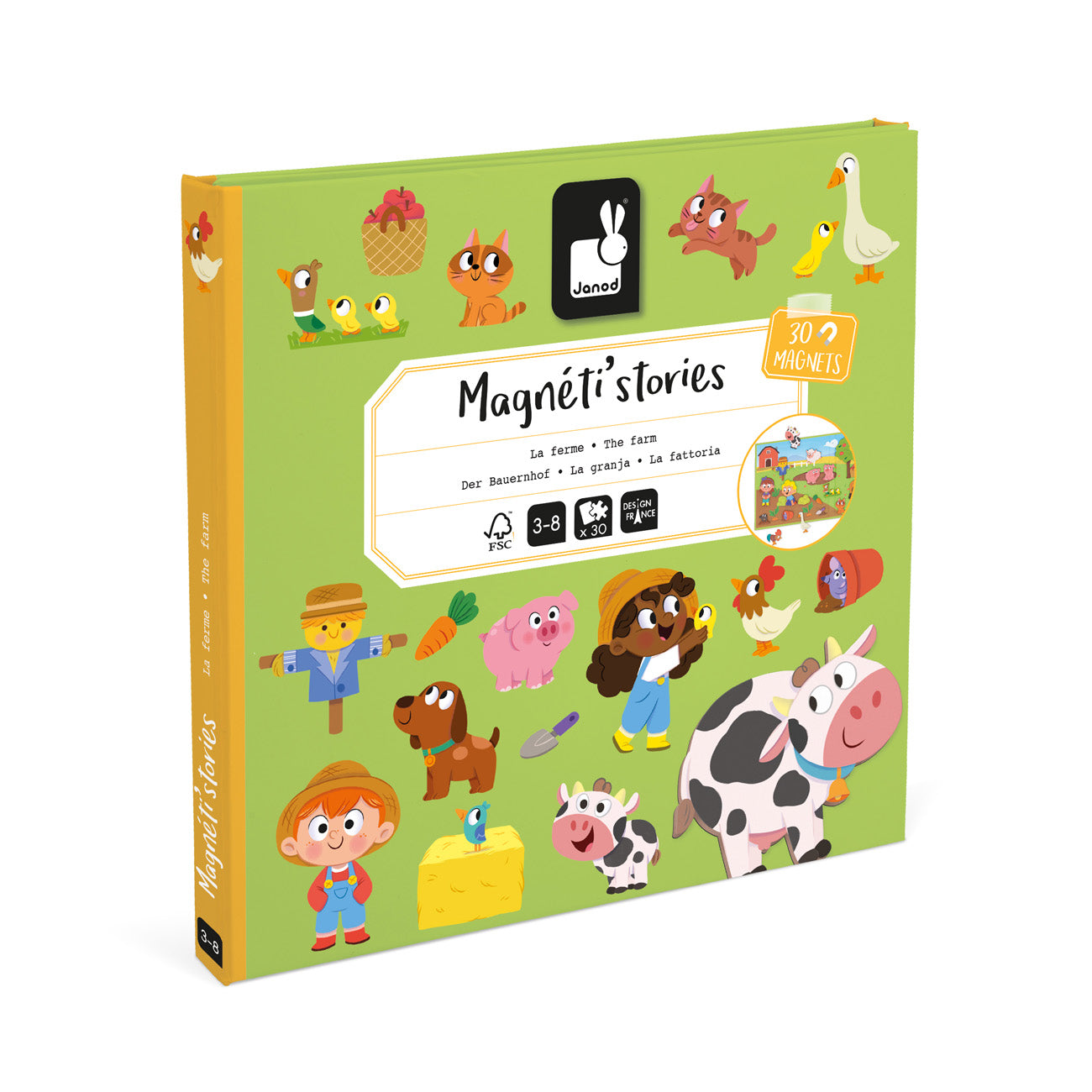 Janod Magneti Stories - Boerderij, Janod