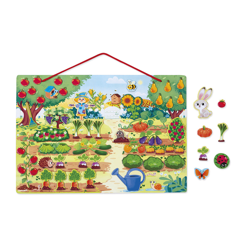 Janod Magneetbord - Moestuin, Janod