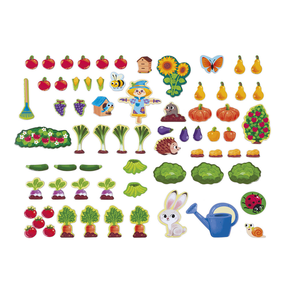 Janod Magneetbord - Moestuin, Janod