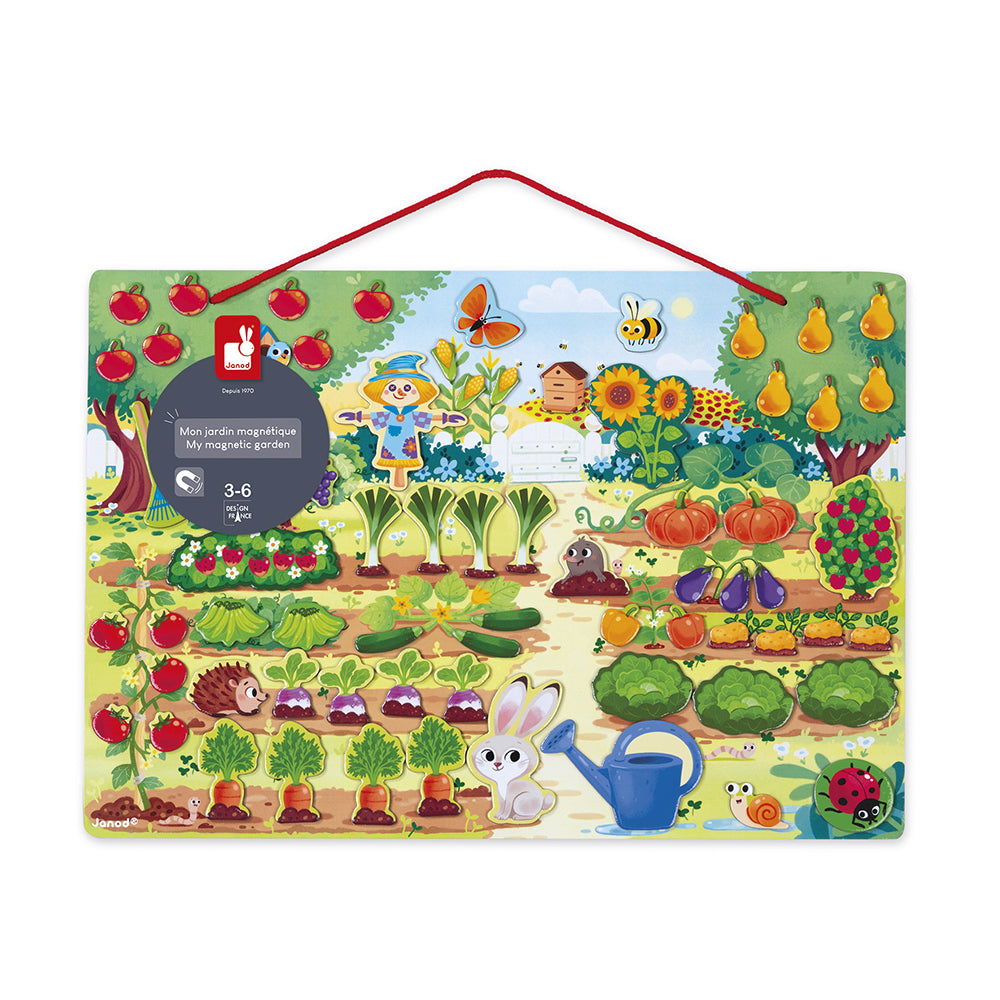 Janod Magneetbord - Moestuin, Janod