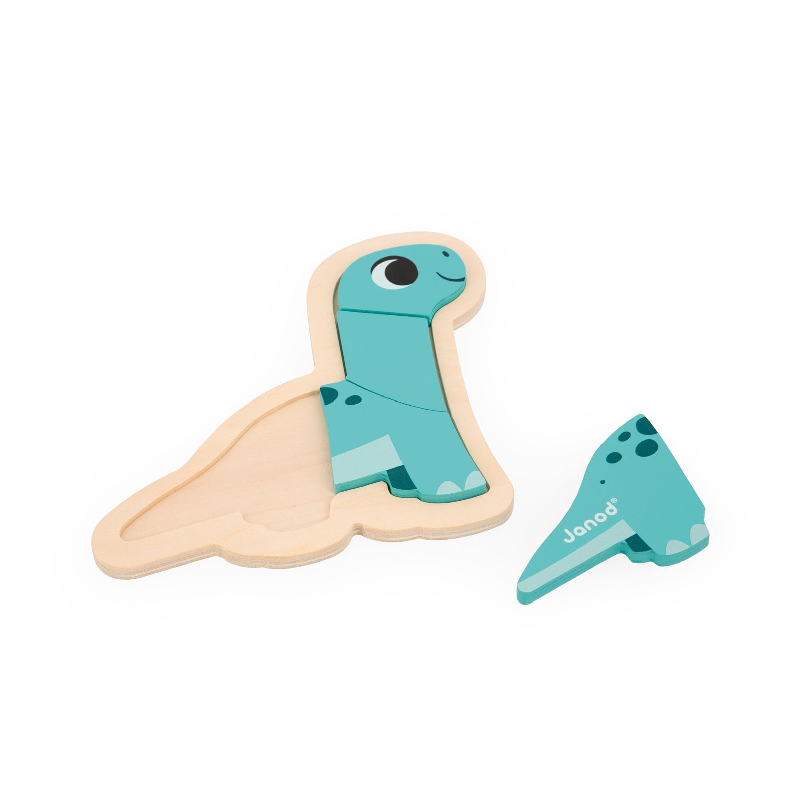 Janod Dino - Puzzelset 4 Moeilijkheden, Janod