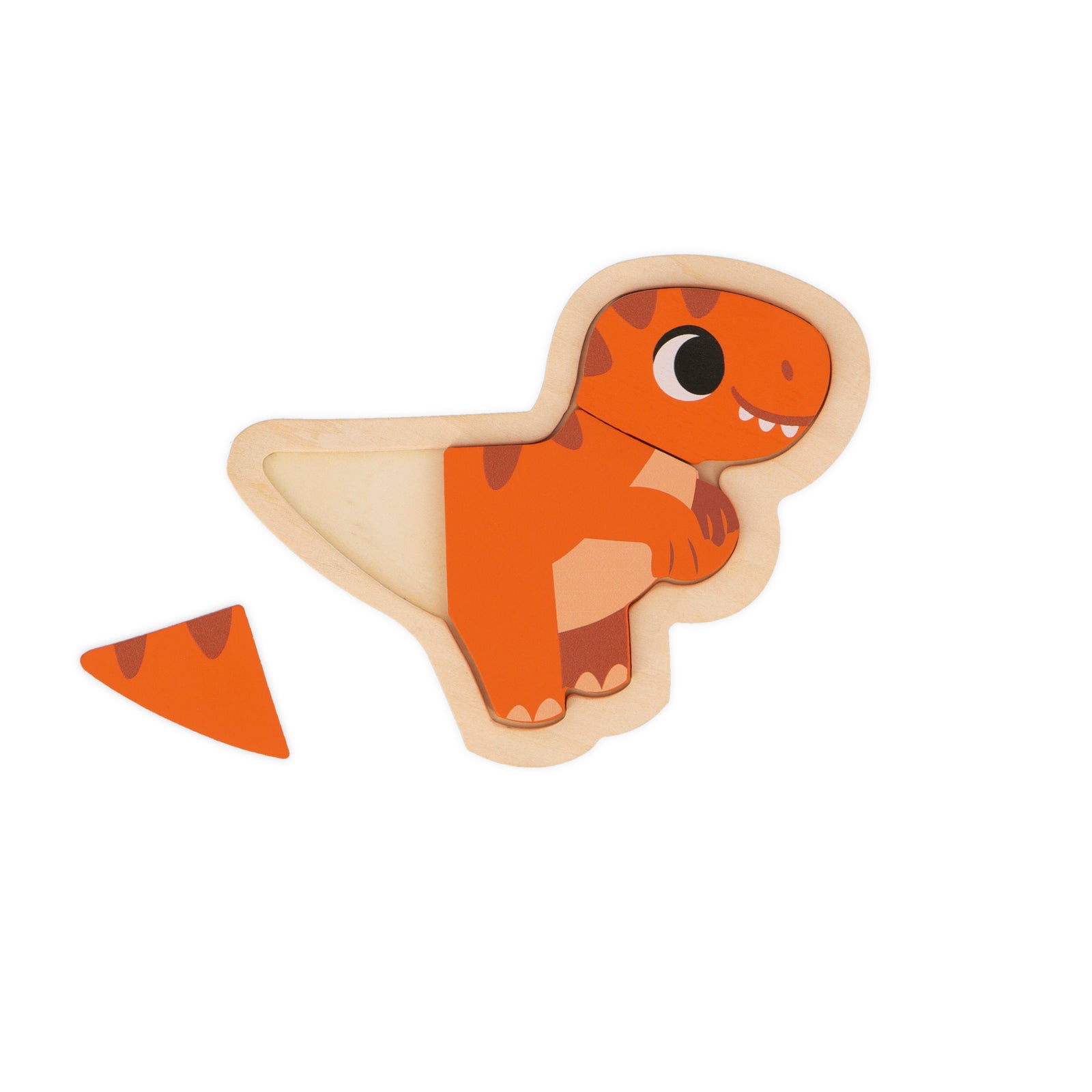 Janod Dino - Puzzelset 4 Moeilijkheden, Janod