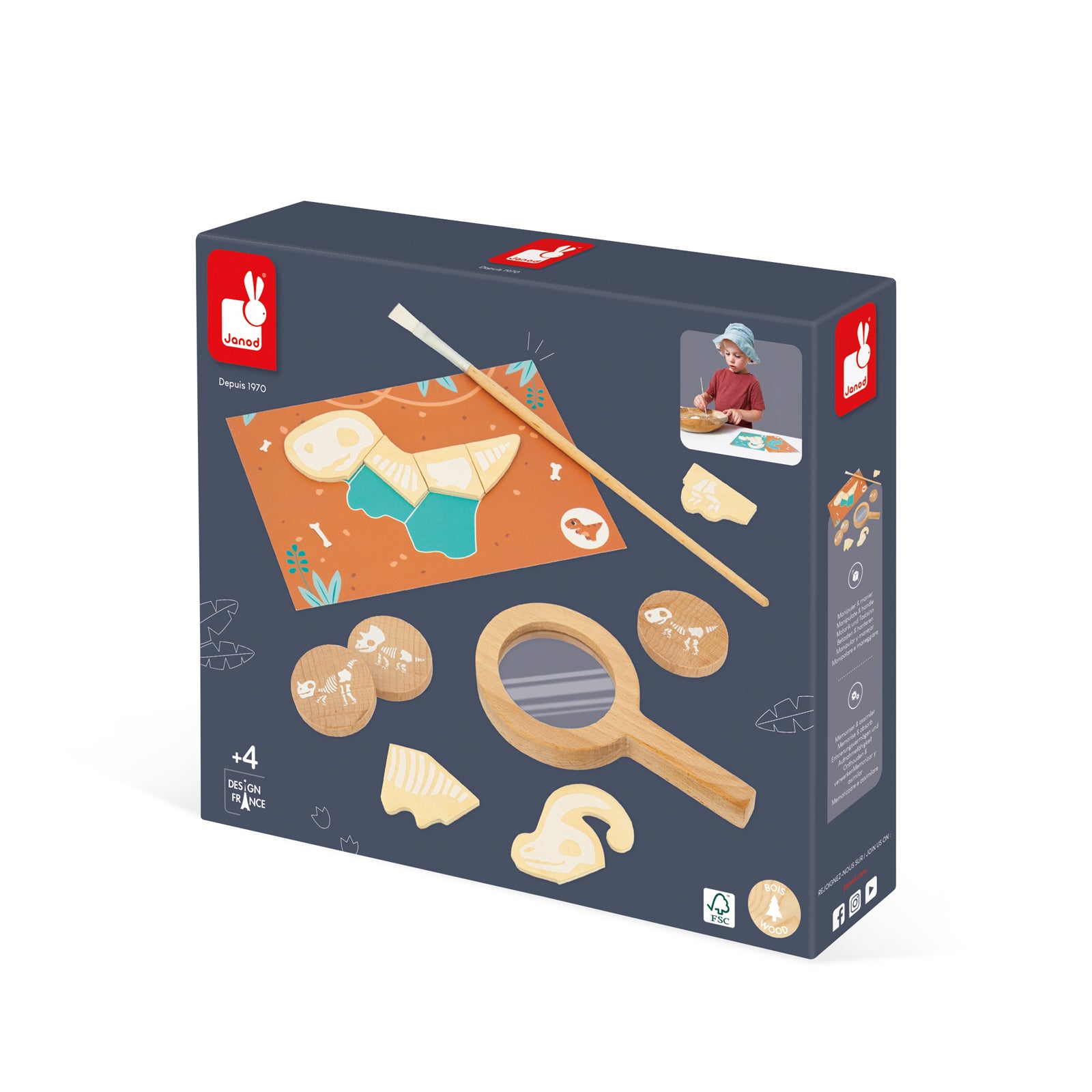 Janod Dino - Dino Graaf Spel, Janod