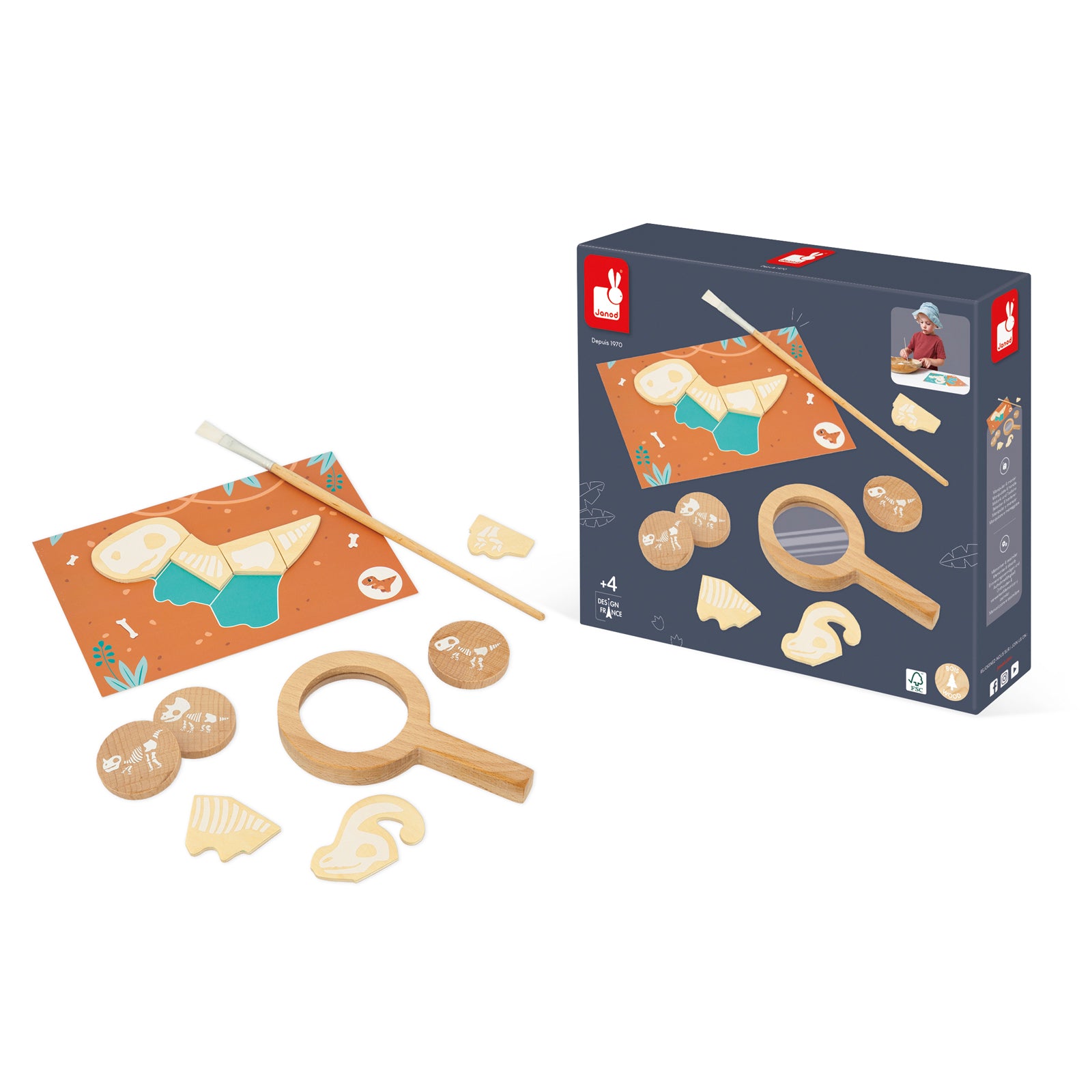 Janod Dino - Dino Graaf Spel, Janod