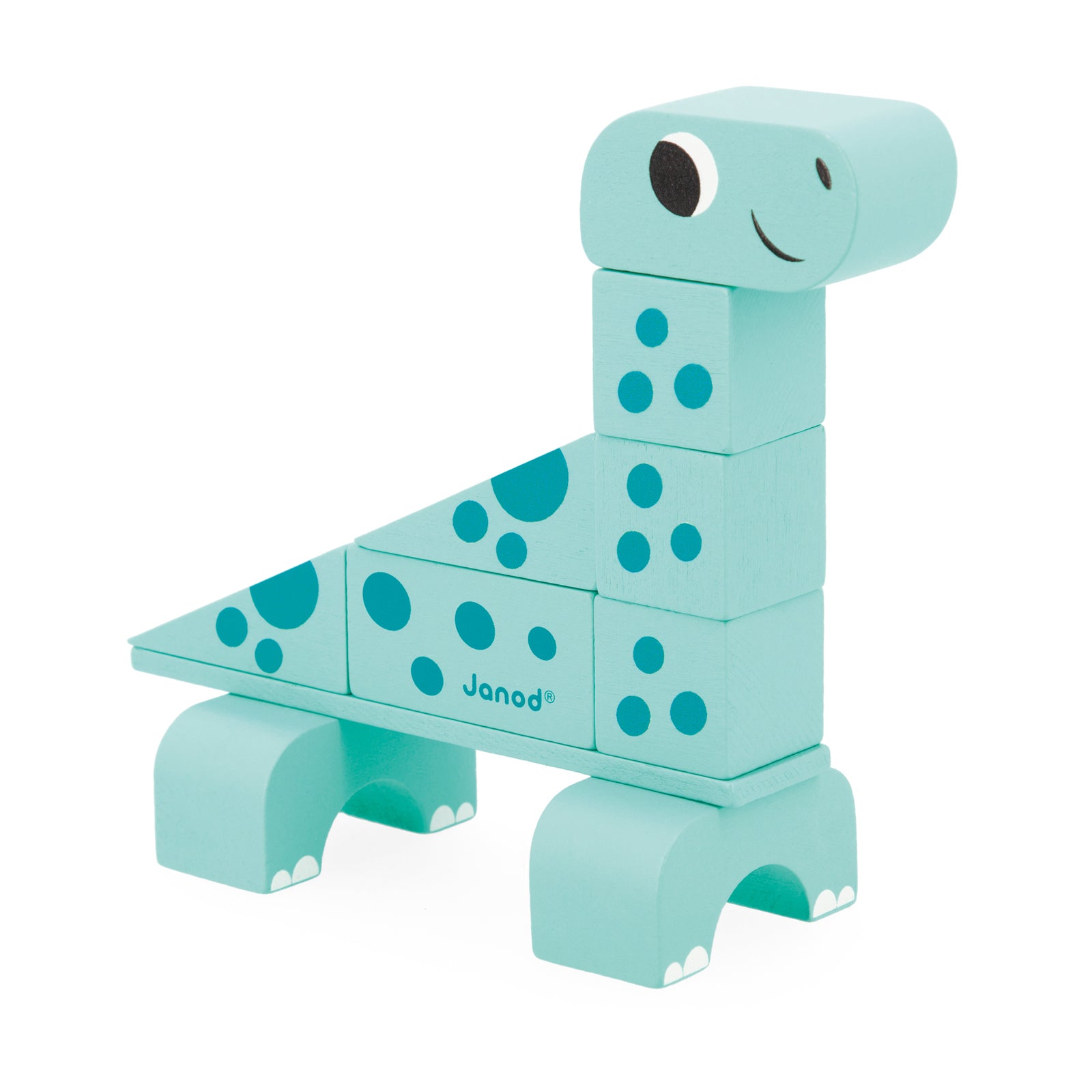 Janod Dino - Cubicosaurus Blokkenset, Janod