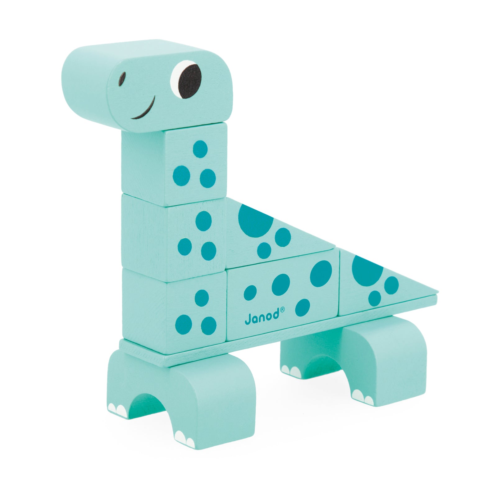Janod Dino - Cubicosaurus Blokkenset, Janod