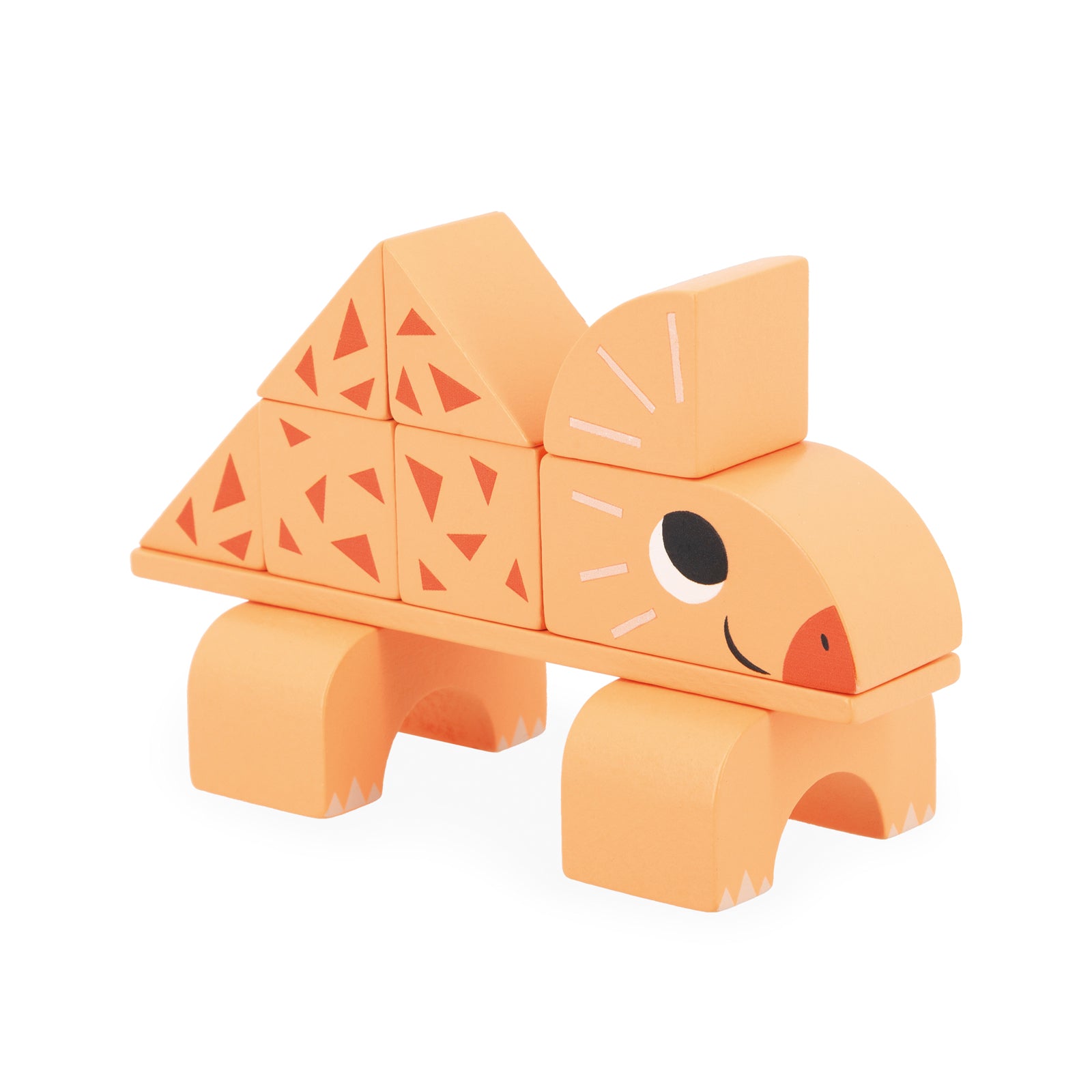 Janod Dino - Cubicosaurus Blokkenset, Janod