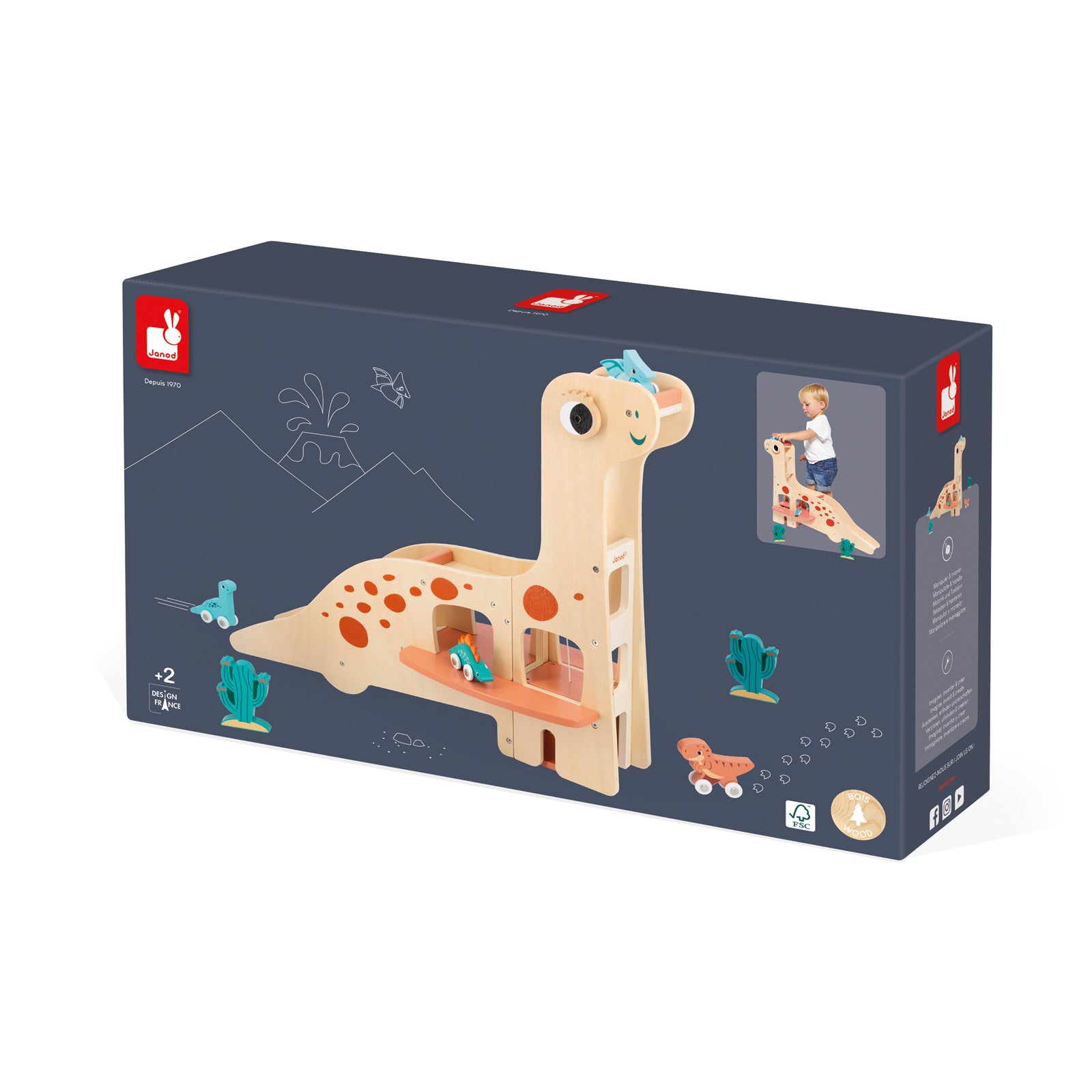 Janod Dino - Garage, Janod