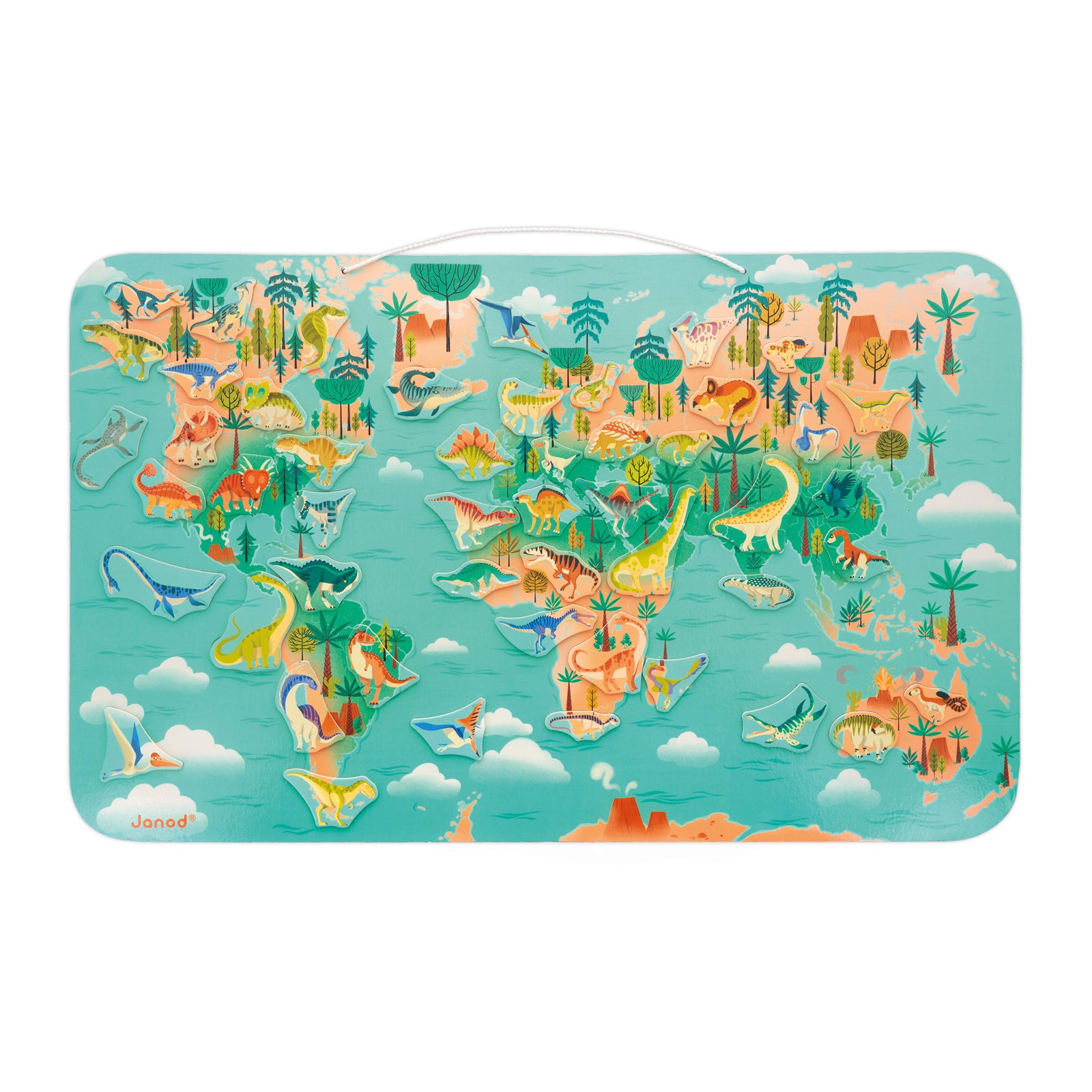 Janod Dino - Magneetbord Dino-Wereld, Janod