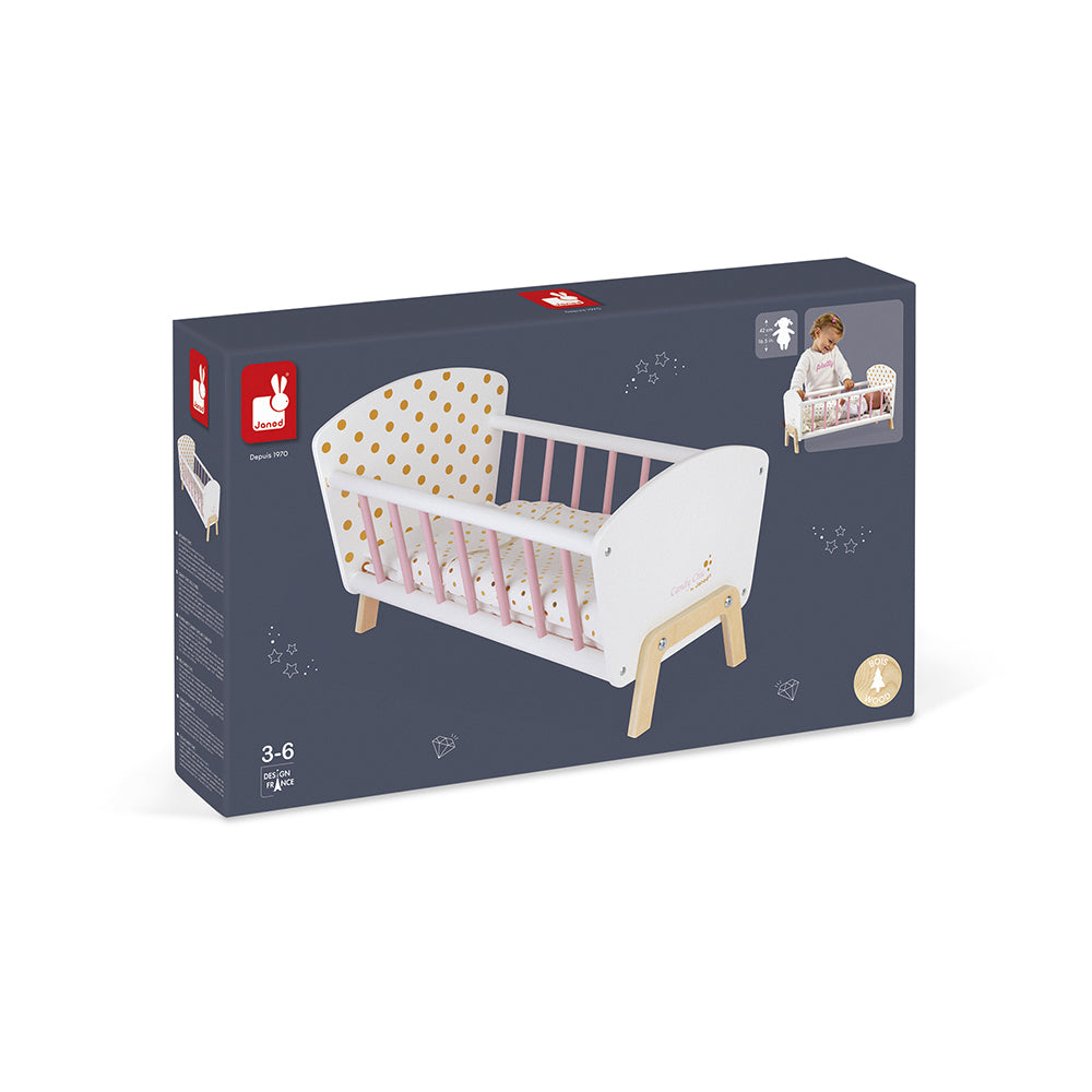 Janod Candy Chic - Poppenbed, Janod
